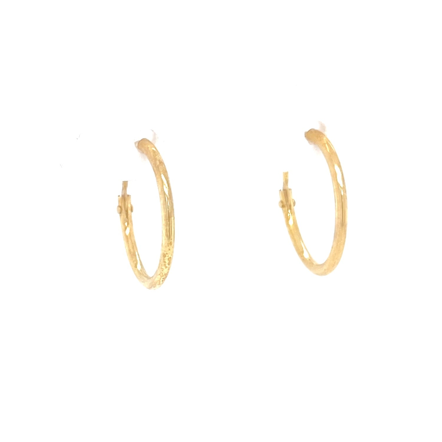 Creolen in geel goud 14 karaat