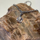 zilveren armband met bergkristal geboortesteen april