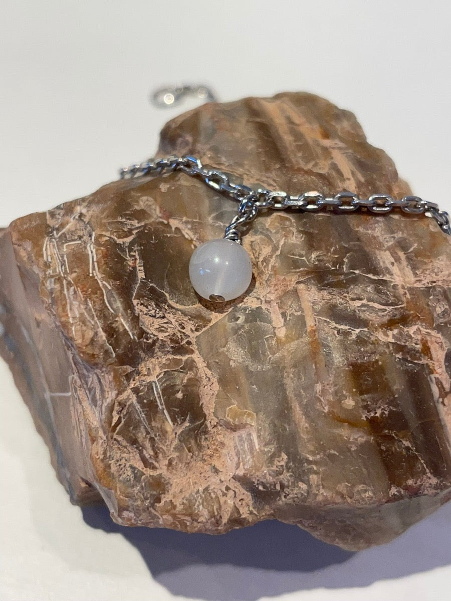 zilveren armband met maansteen geboortesteen juni