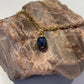 vergulde armband met blauwe saffier geboortesteen september