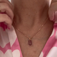 Hanger met Helende Steen: Amethist