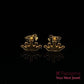 Oorbellen Queen & King verguld